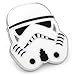 Star Wars Mens Enamel Silver Plated Lapel Pin (Storm Trooper - Silver & White)