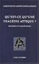 Qu'est-ce qu'une trag�die attique ? Introduction � la trag�die grecque