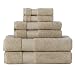 Contemporary 6-pc. Towel Set - Brown Linen Image