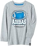 Search : Adidas Boys 2-7 Long Sleeve Tee Shirt With Football Screen Print