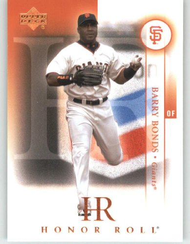 2003 Upper Deck Honor Roll #33 Barry Bonds - San Francisco Giants (Baseball Cards)