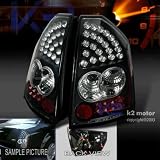 05 06 07 Chrysler 300c 300-c Led Tail Lights Lamp Black