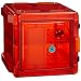 Bel-Art Scienceware 420721008 Amber Secador 2.0 Desiccator Cabinet with 2 Shelves, 13.4" Width x 12.4" Height x 16.3" Depth