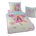 CTI 034980 Bettw�sche Barbie Mariposa 135 x 200 + 80 x 80 cm