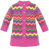 zigzag sweater coat