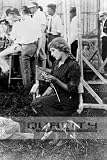 1925 Mary Pickford Knitting Clothes for the Red Cross [24 x 36 Poster]