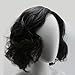 iLToy Curly Short Black Wig and Wig Cap for Men - Jon Snow