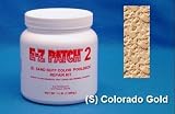 E-Z Products EZP-051 E-Z Patch 2 Pool Deck Repair Kit - 3 Pounds No.9 - S-Colorado Gold
