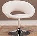 White Leisure Bar Chair - Coaster 120353