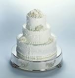 WEDDING CAKE TABLEAU, SILVER PLATED.