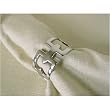 Geometric Abstract French Design Napkin Rings