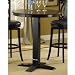 Hillsdale Dynamic Designs Pub Table in Black