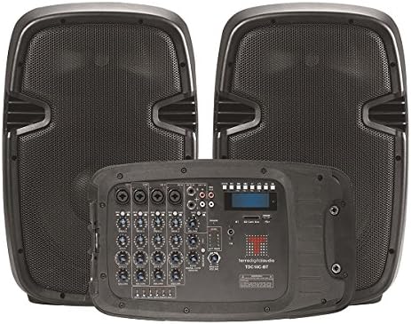 Terra Digital TDA10C-BT Portable PA Music System with Bluetooth Streaming
