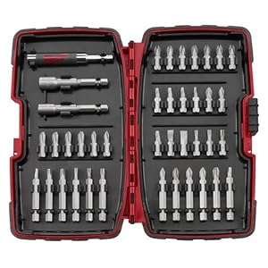 Click here to buy Milwaukee 48-32-1505 40-Piece Screw Driving Set.