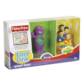 Click here to buy Easy Link Smart Keys - The Wiggles and Barney by Fisher-Price.