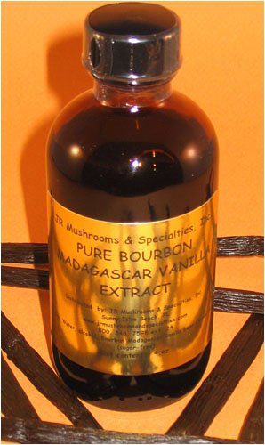 Pure Bourbon Madagascar Vanilla Extract 8 oz.