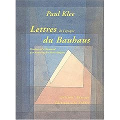 Lettres du Bauhaus, 1920-1931
