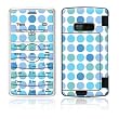 Big Dots Turquoise Design Protective Skin Decal Sticker for LG enV2 VX9100 Cell Phone