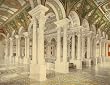 Second Floor, Library of Congress, 1900 - Print of a Vintage Photochrom Image from the Library of Congress Collection