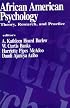 African American Psychology: Theory, Research, and Practice