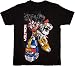 Jumbo Voltron Defender of the Universe Black Tee T-Shirt