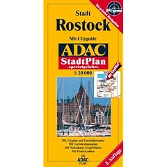 ADAC Stadtpl�ne, spezialgefaltet, Rostock