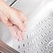 IDesign Plastic Kitchen Sink Protector Grid for Kitchen, Bathroom, Basement, Garage, The Euro Collection - 16