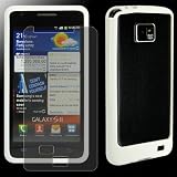 Zoom Produkt-Bild: Bumper in Weiss f&uuml;r Samsung S2 I9100 / I-9100/ I 9100 + Displayschutzfolie