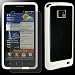 Bumper in Weiss f�r Samsung S2 I9100 / I-9100/ I 9100 + Displayschutzfolie