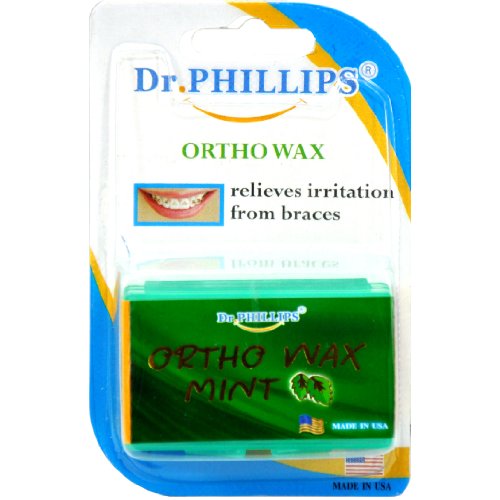 Floss Reach Ortho Wax Mint Relieves Irritation From Braces