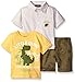 Boyzwear Baby Boys'' 3 Piece Button Down and Tee Shirt Set