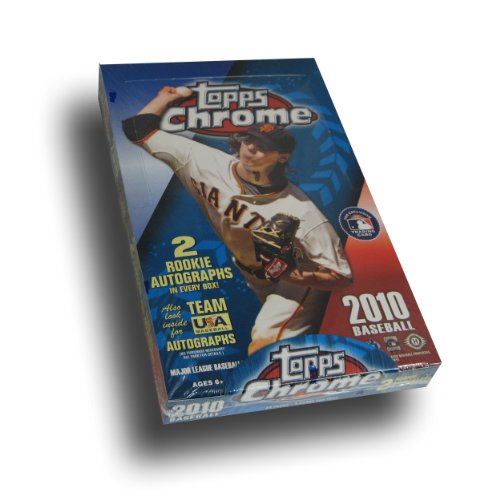 MLB  2010 Topps Chrome MLB Hobby Cards (24 Packs)