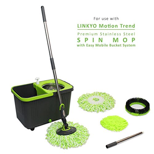 LINKYO Spin Mop Replacement Handle Set eBay
