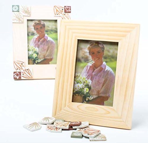 Bradforth - Unfinished Wood Photo Frame, Scrap-booking Frame (3.5" X 5.5")