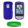 Dark Blue Rubberized Hard Case for HTC Hero CDMA Phone, Sprint