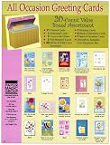 Paper Magic All Occasion Boxed Greeting Card Assortment 20-ct