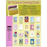 Paper Magic All Occasion Boxed Greeting Card Assortment 20-ct