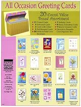 Paper Magic All Occasion Boxed Greeting Card Assortment 20-ct