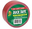 Duck Brand 392874 1.88-Inch-by-20-Yard Colored Duct Tape, Red