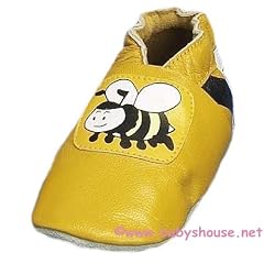 Playshoes 101704 Leder Slipper Krabbelschuhe 