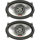 MTX Thunder Dome-Axials TDX4602 - Car speaker - 40 Watt - 2-way - coaxial - 4 x 6