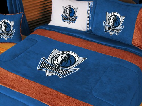 Dallas Mavericks Bedding Set NBA - 8 pc. QUEEN Comforter Bed Set