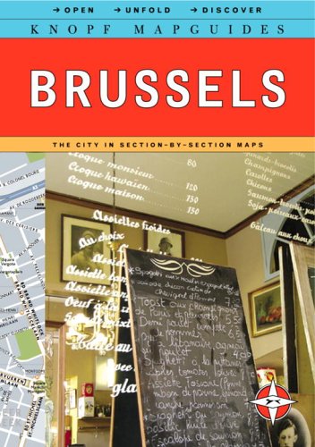 City Travel Guides Discounted  Books : Knopf Mapguide Brussels (Knopf Mapguides) (Knopf Mapguides)