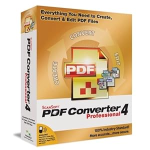 Amazon.com: ScanSoft PDF Converter 4 Profe