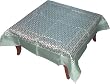 ShalinCraft Antique Tablecloth in Tissue Silk Handmade Home Decor from India (btc077)
