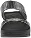 FitFlop Women's Lulu Slide Weave, Pewter, 9 M US