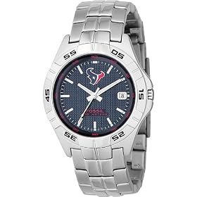 Fossil Houston Texans Men's Applied Watch