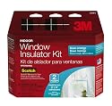 3M 2120W-6 Indoor 2-Window Insulator Kit, 5.16 ft x 7 ft