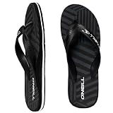 O'Neill FW OFFSHORE STRIPE 204510, Herren Sandalen/Zehentrenner, Schwarz (Black Out 9010), EU 43