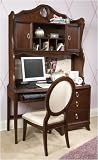 LC Kids Glamour Girl Computer Desk and Hutch with Optional Chair Glamour Girl Study Series